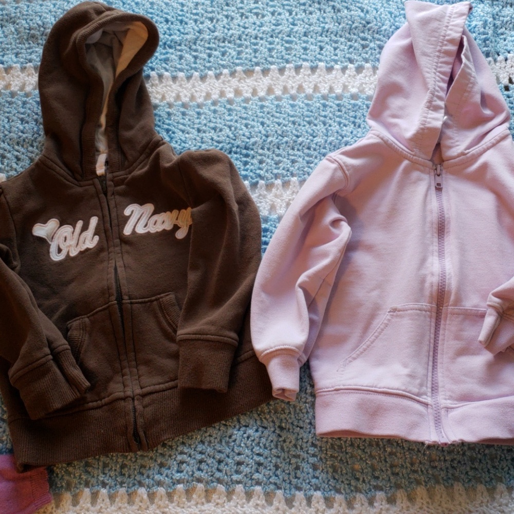 Old Navy zip up hoodie bundle